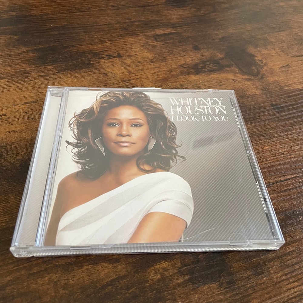 Whitney Houston I Look To You CD 2009 R&B Soul Pop Music Album Arista Sony